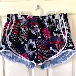 Calvin Klein athletic shoes with built in underwear.